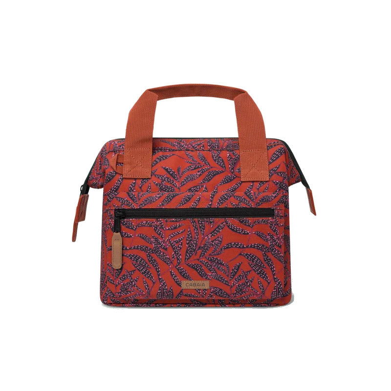 Sac isotherme Cabaïa Adelaide, rouge et noir, vue de face