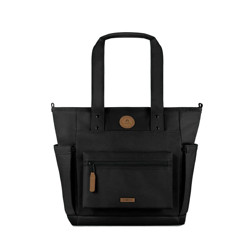 Tote bag Cabaïa Medium Pro Berlin, noir, vue de face