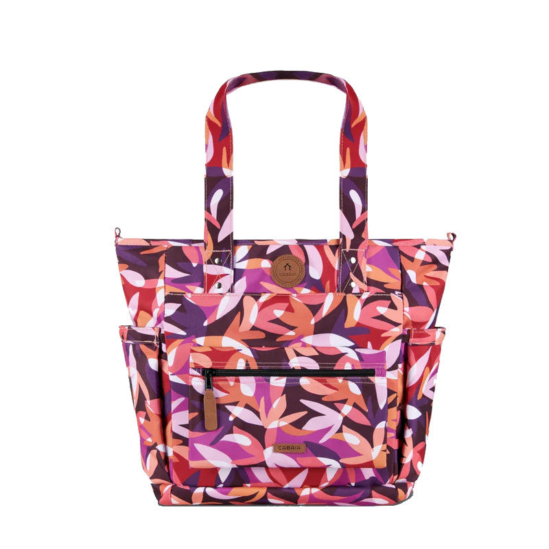 Tote bag Cabaïa Medium Pro Montreuil, rouge, vue de face