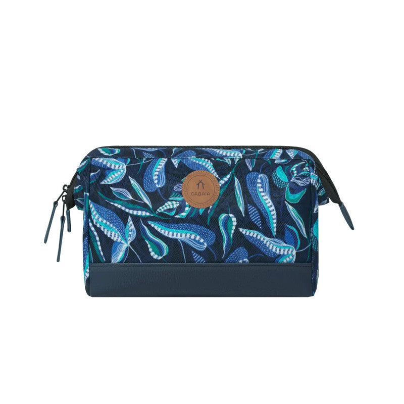 Trousse de toilette Cabaïa Fontainebleau, bleu, vue de face
