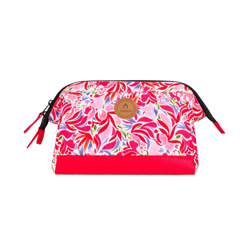 Trousse de toilette Cabaïa Santorin, rouge, vue de face