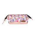 Trousse école Cabaïa Wonderland, rose, vue de face