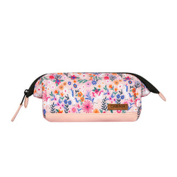 Trousse école Cabaïa Wonderland, rose, vue de face