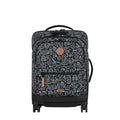 Valise souple Cabaïa 4 roues Small Amiens, noir, vue de face