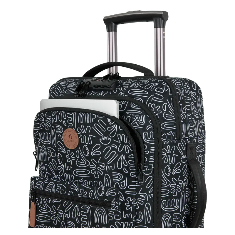 Valise souple Cabaïa 4 roues Small Amiens, poignée télescopique