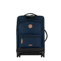 Valise souple Cabaïa 4 roues Small Reykjavik, bleu, vue de face