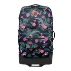 Valise souple Cabaïa 2 roues Large Valladolid, noir, vue de face