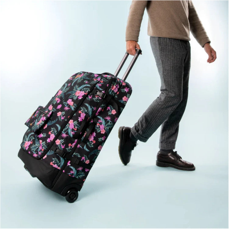 Valise souple Cabaïa 2 roues Large Valladolid, ouverture et compartiments