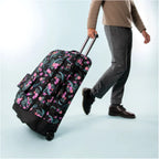 Valise souple Cabaïa 2 roues Large Valladolid, ouverture et compartiments