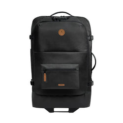 Valise souple Cabaïa 2 roues Medium Berlin, noir, vue de face