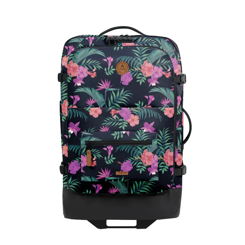 Valise souple Cabaïa 2 roues Medium Valladolid, noir, vue de face