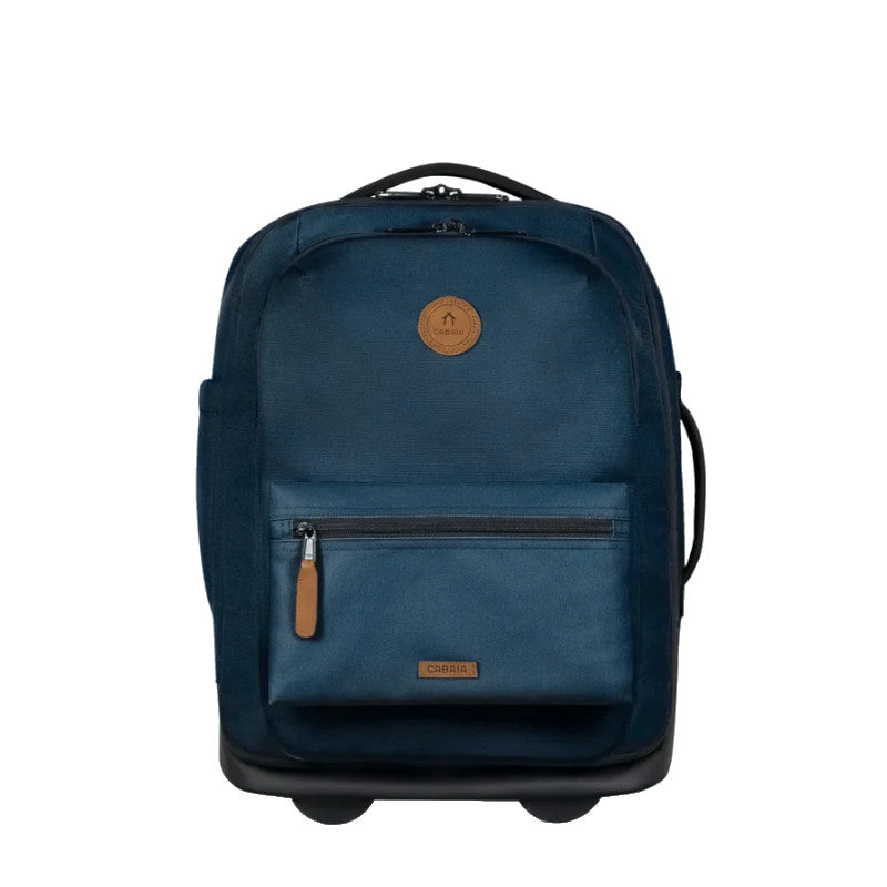 Valise souple Cabaïa 2 roues XS Reykjavik, bleu, vue de face