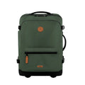 Valise souple Cabaïa 2 roues Small Coromandel, vert, vue de face