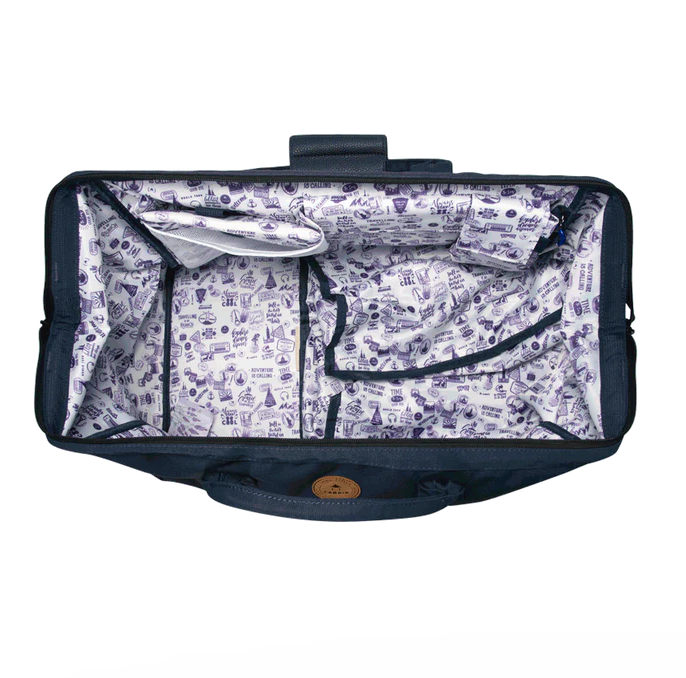 Sac de voyage Cabaïa Duffle Adventurer Turin, rangements intérieurs