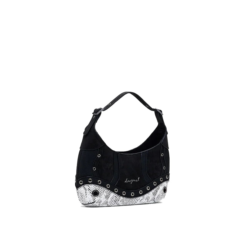 DESIGUAL Petit sac à bandoulière  serpent à clous Yankee Manaos