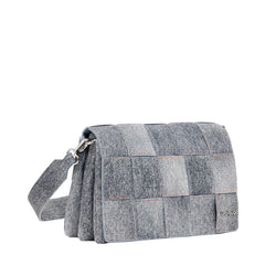 DESIGUAL Sac à bandoulière Yoko Pu Denim Dortmund Flap