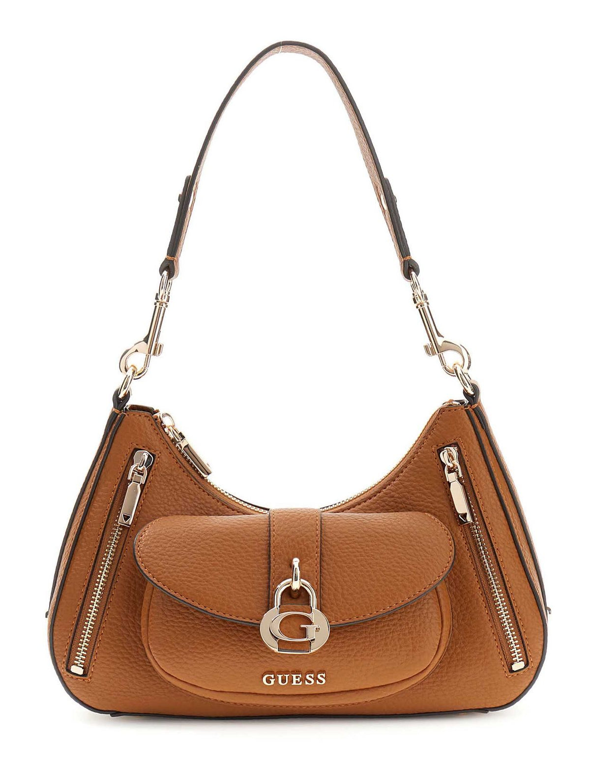 Caramel - GUESS Sac à bandoulière Jessa Shoulder Bag