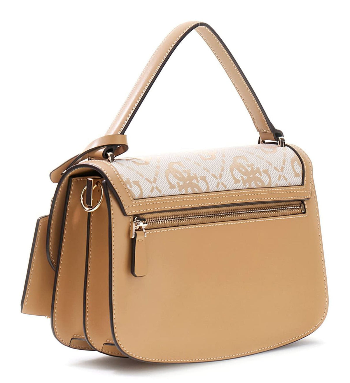 Beige - GUESS Sac bandoulière Audrey Logo Convertible