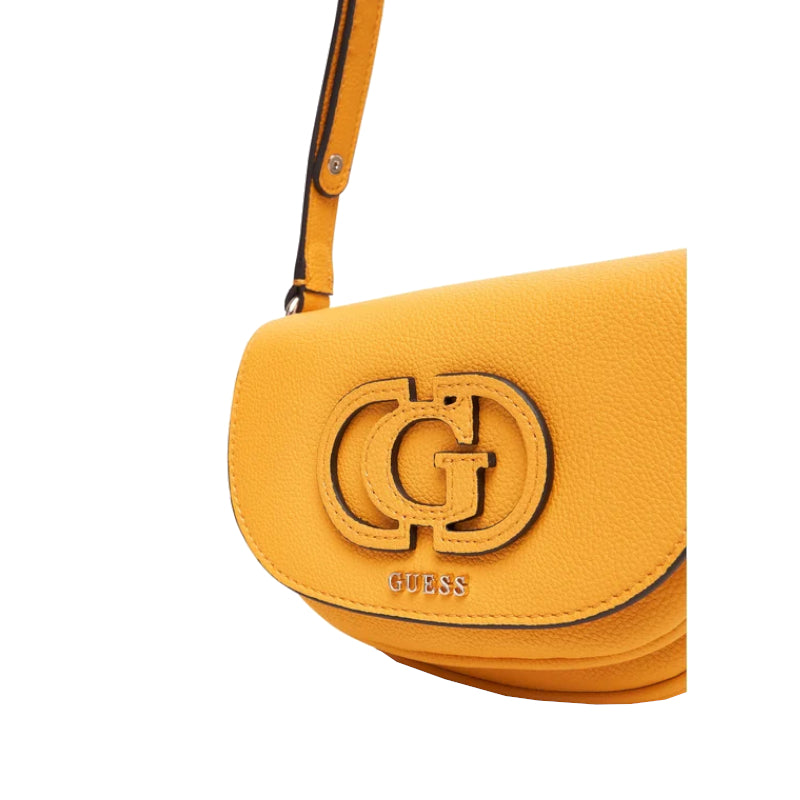Jaune - GUESS Sac à bandoulière Calebra Mini