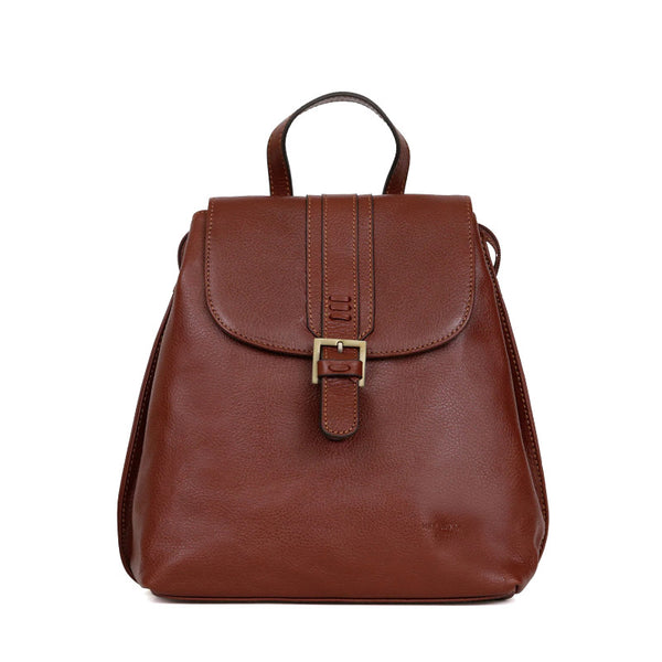 HEXAGONA Sac à dos République Marron — 25 x 27 x 11 cm