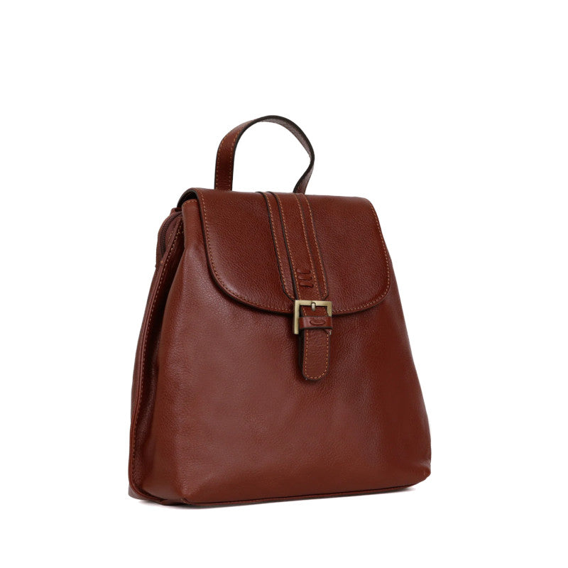 HEXAGONA Sac à dos - Cuir de vachette