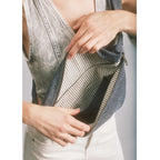 Denim gris - Grand sac banane L Sasha