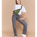 Olive - Grand sac banane L Sasha