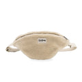 Teddy beige - Grand sac banane L Sasha