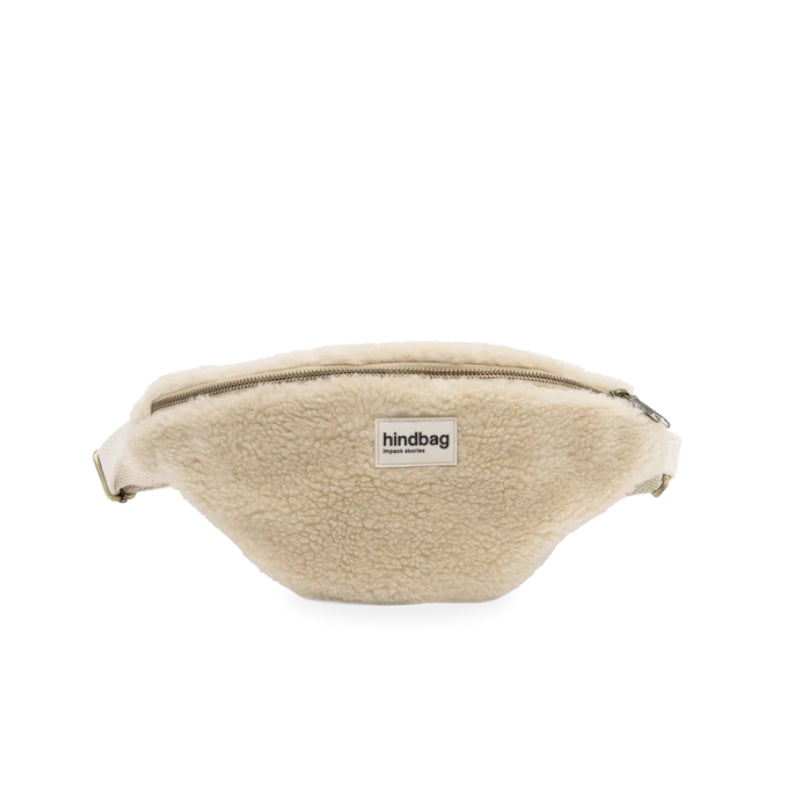 Teddy beige - Sac banane Olivia