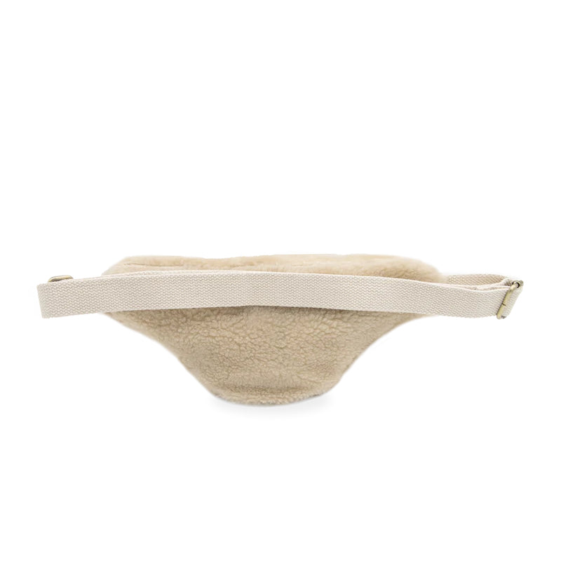Teddy beige - Sac banane Olivia