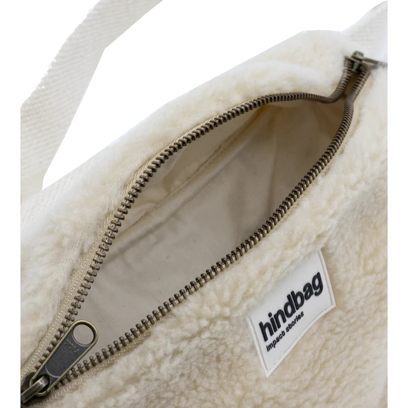 Teddy beige - Sac banane Olivia