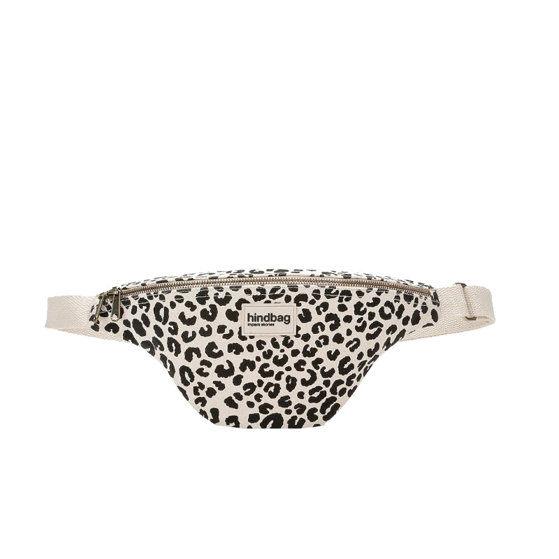 Léopard écru - Sac banane Olivia