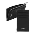 Noir - Hugo Boss Porte-cartes zip Classic Grained
