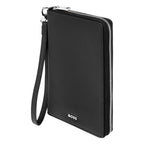 Noir - Hugo Boss Portefeuille voyage Classic Smooth