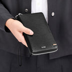 Noir - Hugo Boss Portefeuille voyage Iconic