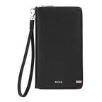 Noir - Hugo Boss Portefeuille voyage Iconic