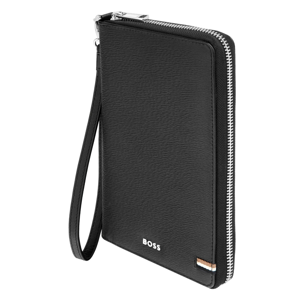 Noir - Hugo Boss Portefeuille voyage Iconic