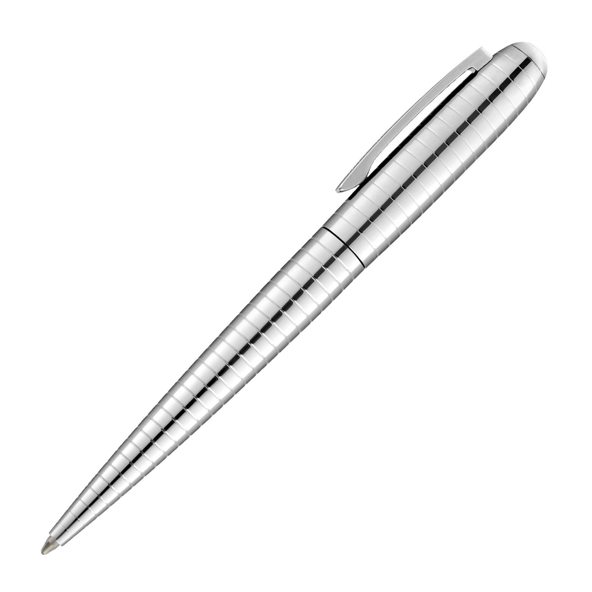 Chrome - Hugo Boss Stylo bille Contour Soft Bauhaus Chrome