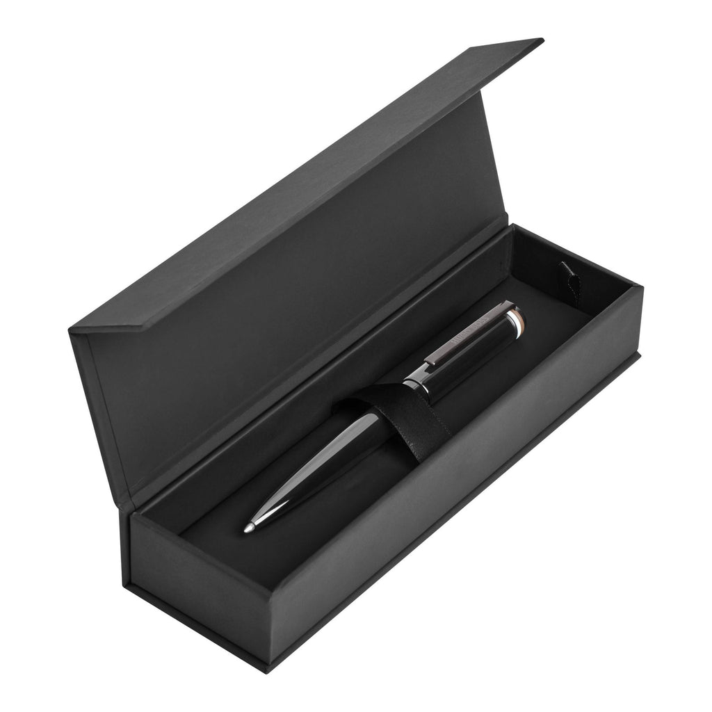 Noir - Hugo Boss Stylo bille Gear Iconic Black