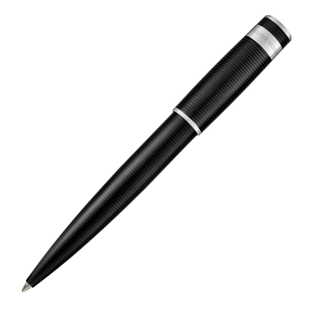 Noir - Hugo Boss Stylo bille Arche Horizon Black
