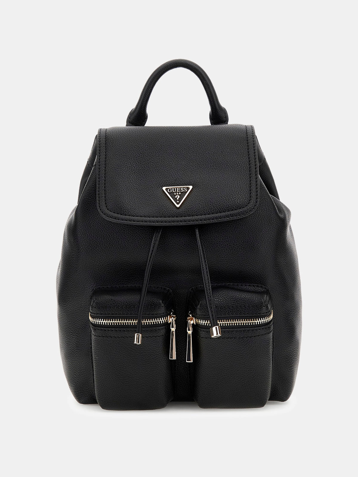 Noir - GUESS Sac à dos Manhattan II Flap Backpack