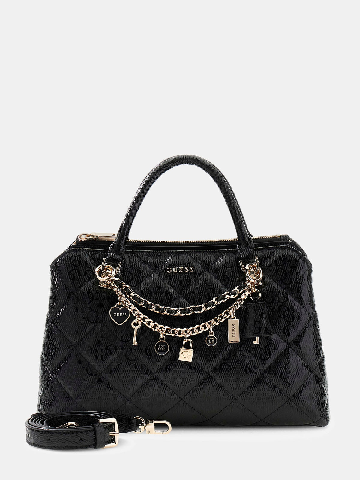 Noir - GUESS Sac à main Libby