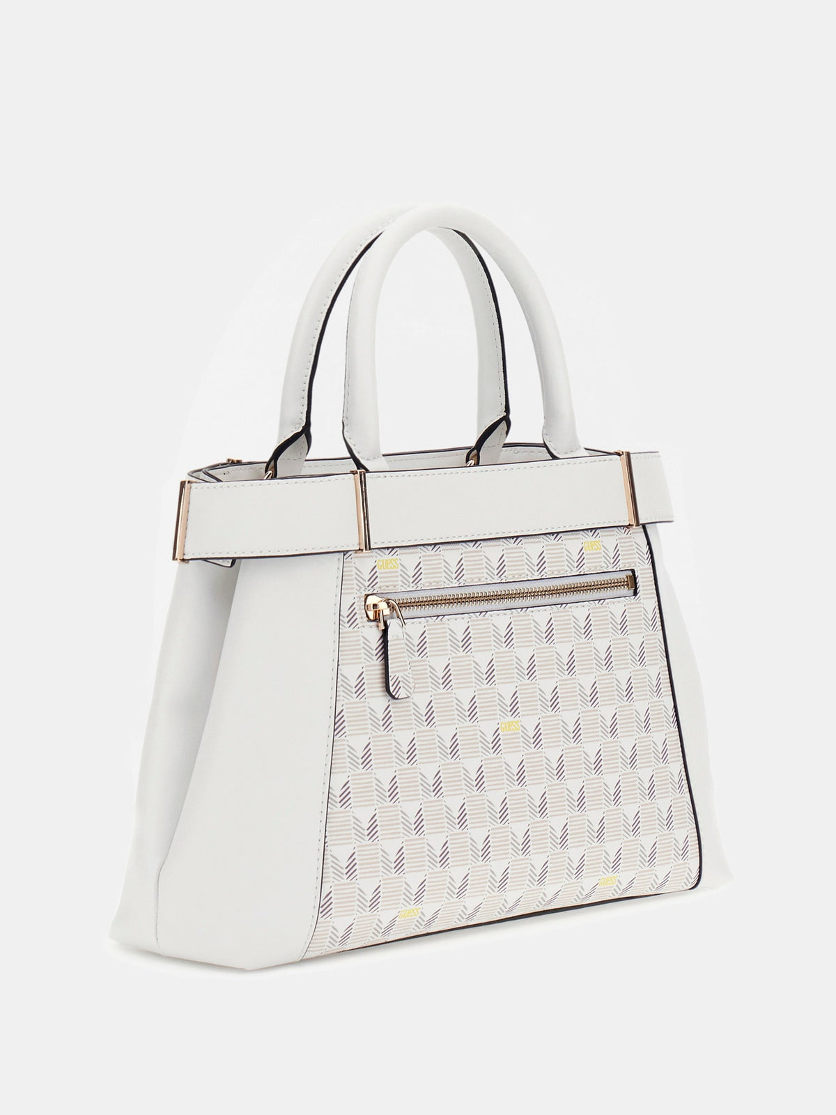 Steel - GUESS Sac à main G Wave II Satchel