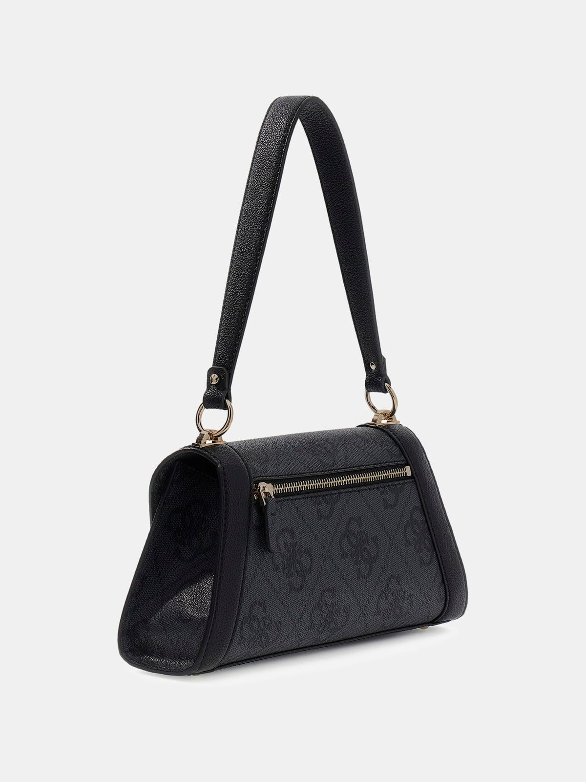 Coal - GUESS Sac à bandoulière Karnilla Logo Flap Shoulder