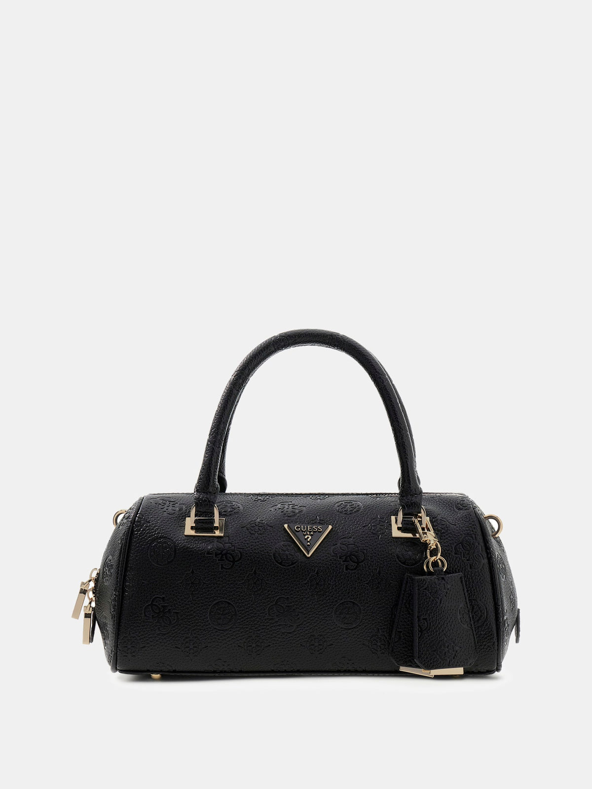 Noir - GUESS Sac à main Cresidia II Box Satchel