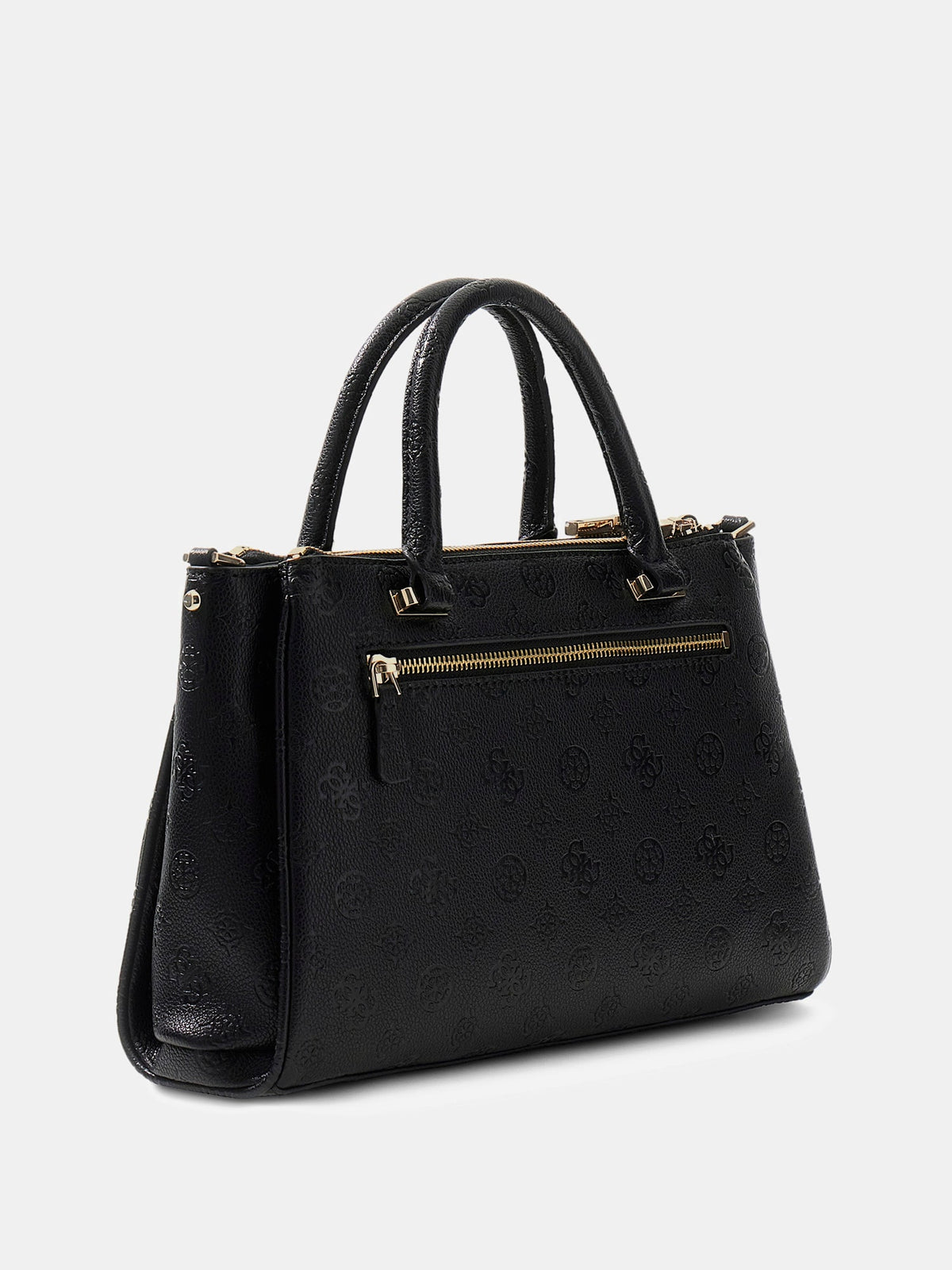 Noir - GUESS Sac à main Anise Triple Comp Satchel