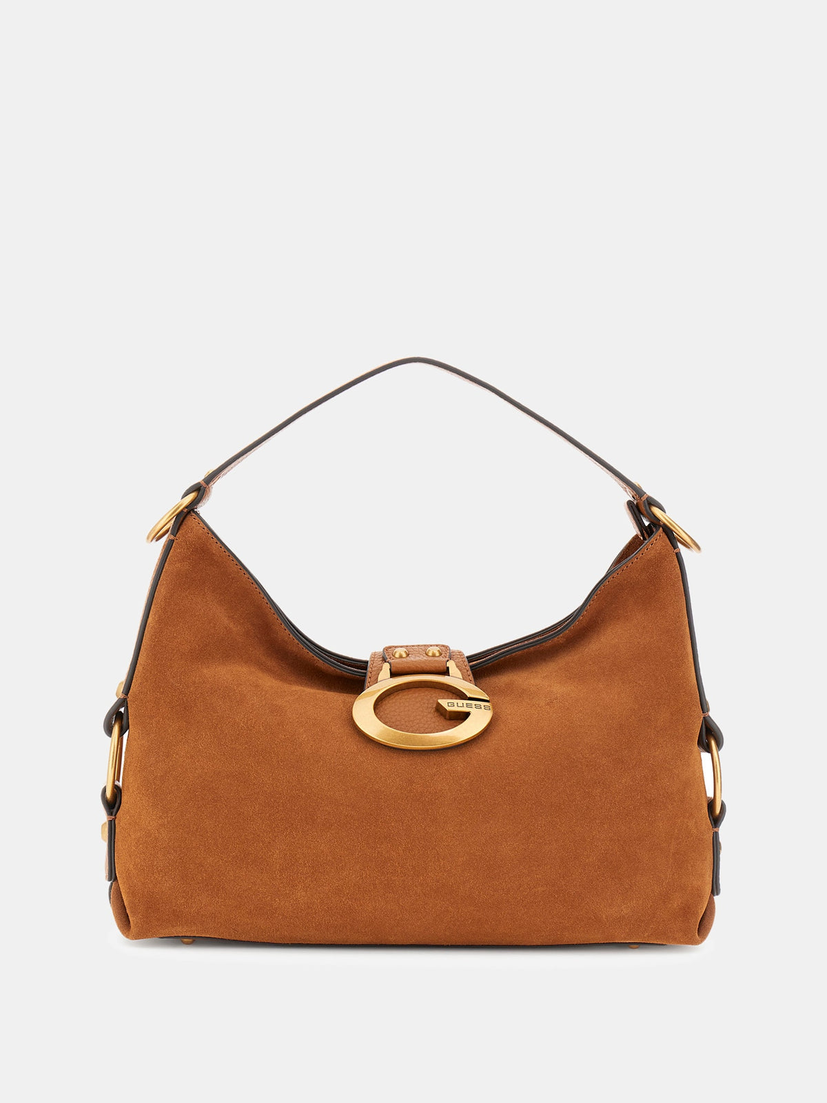 Cognac - GUESS Sac à bandoulière Camden Shoulder