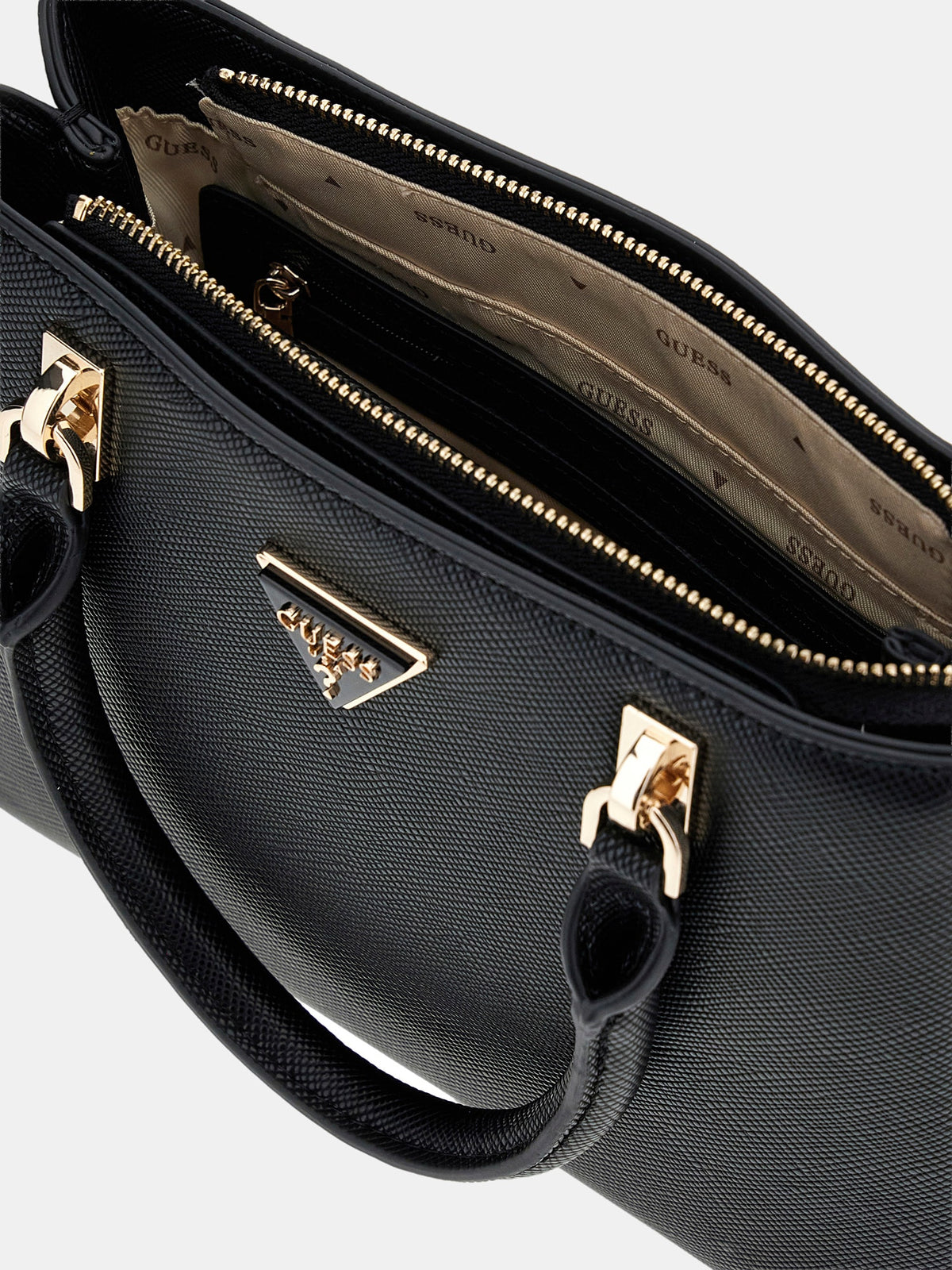 Noir - GUESS Sac à main Noelle II Small Multi Comp