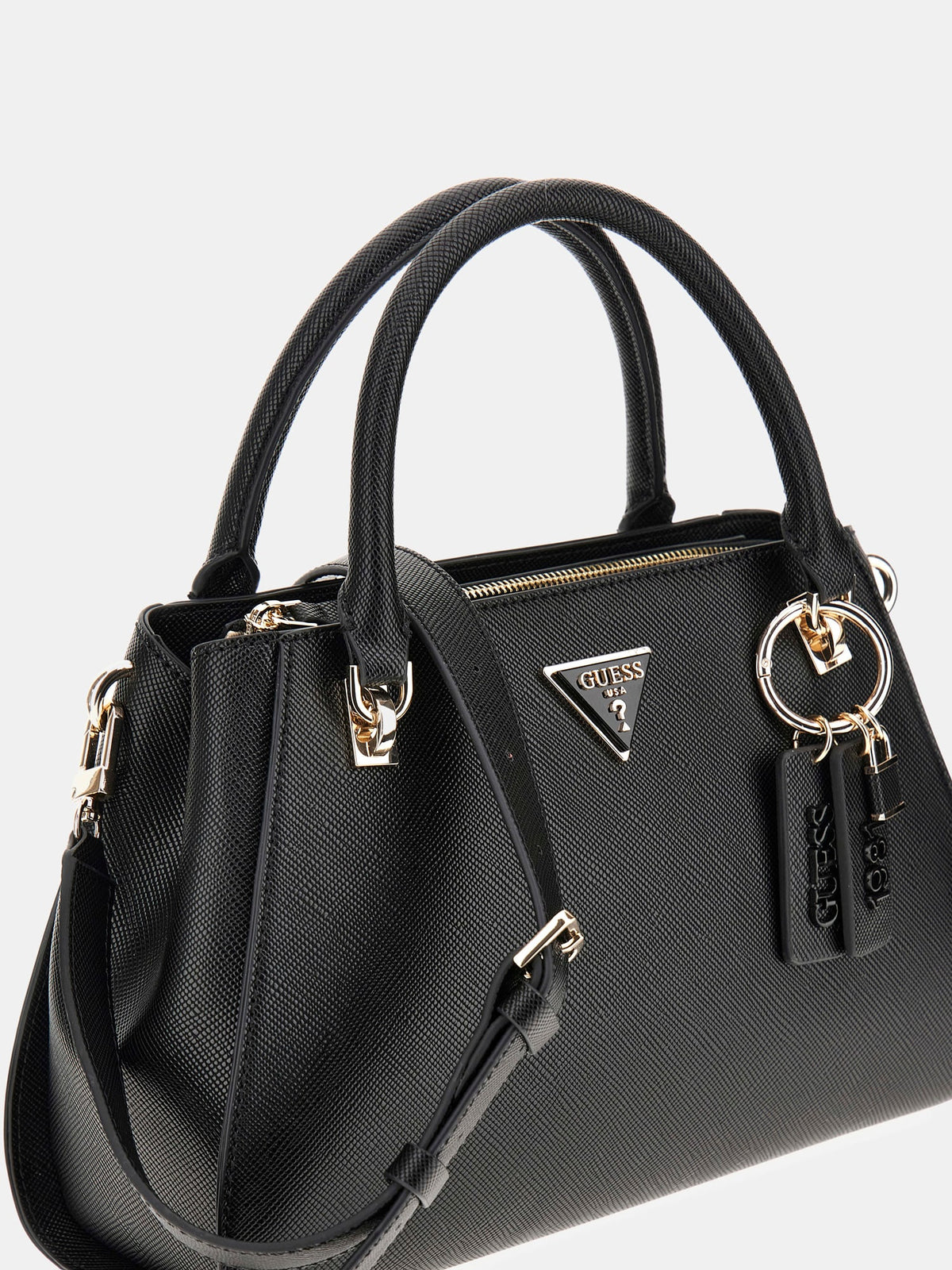 Noir - GUESS Sac à main Noelle Luxury Satchel