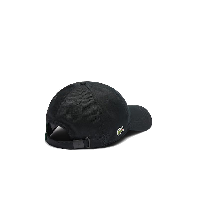 Noir - LACOSTE Casquette twill de coton